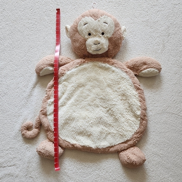 Plush Bestever Baby Mat Happy Monkey size 23x31x4 in - Picture 3 of 3